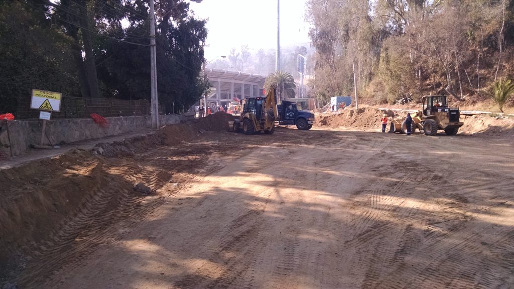 Municipio de Viña del Mar informa avances de pavimentación en acceso y alrededores de  Estadio Sausalito