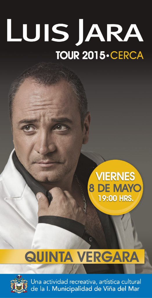 Imagen principal: Luis Jara llenará de romanticismo la Quinta Vergara en actividad a la que invita alcaldesa Virginia Reginato