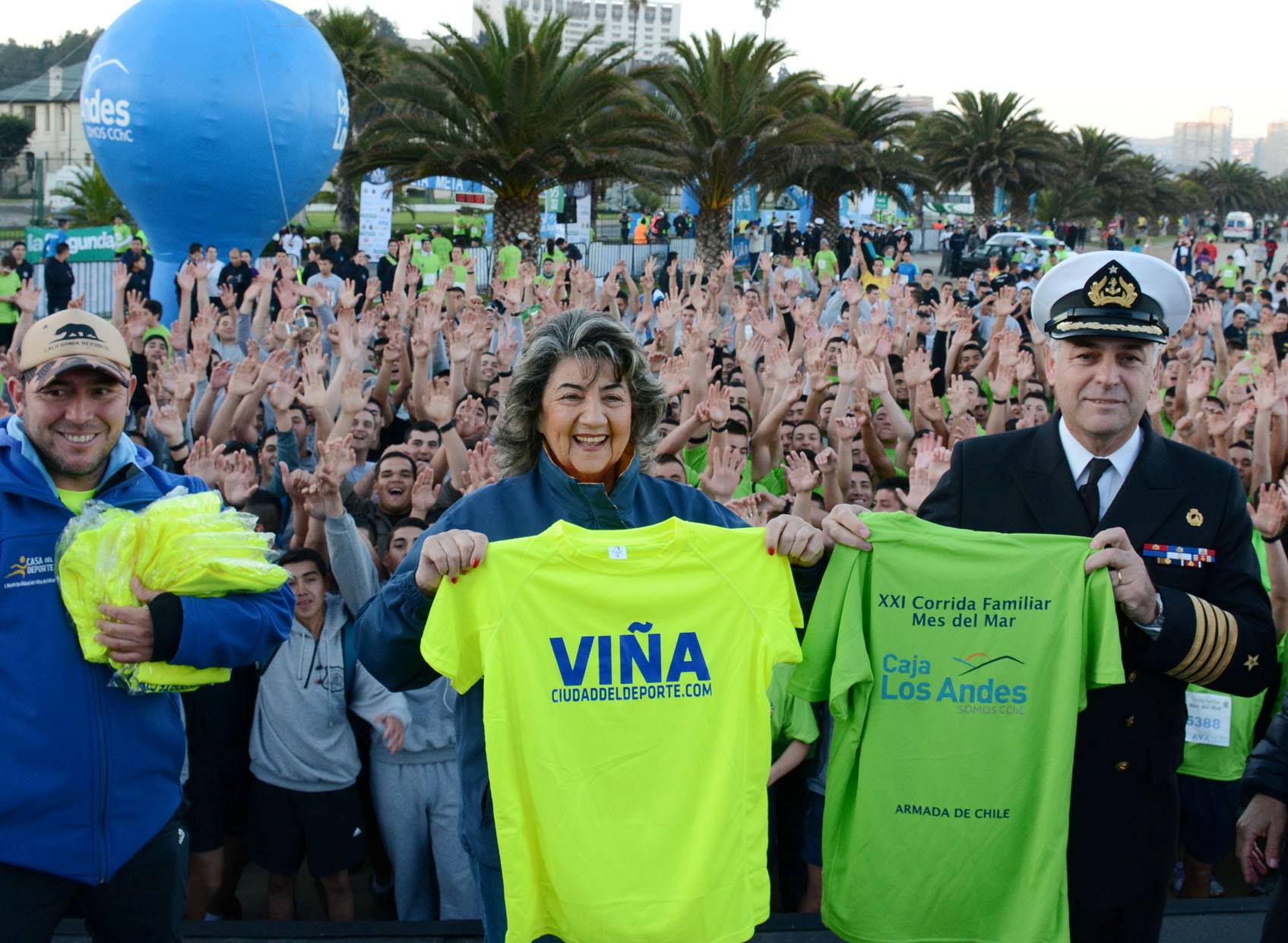 Con gran éxito se desarrolló XXI Corrida Familiar Mes del Mar, largada que fue dada por alcaldesa Virginia Reginato