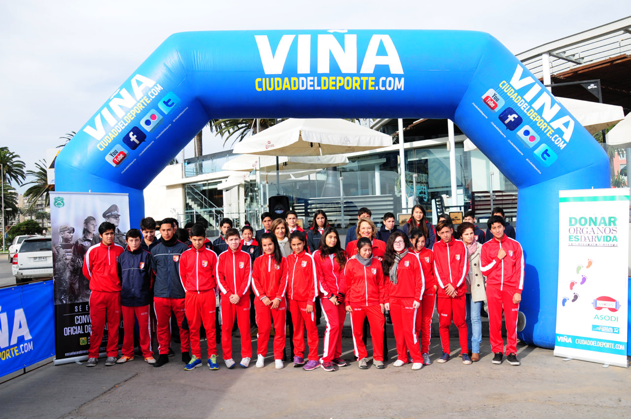 Debutan las corridas familiares  2015, organizadas por la Municipalidad de Viña del Mar