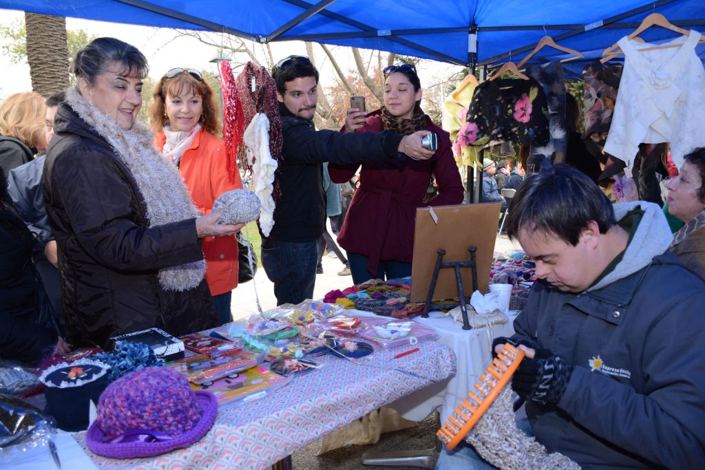 Imagen principal: Diversas organizaciones participaron en la 1ª feria inclusiva organizada por la Municipalidad de Viña del Mar