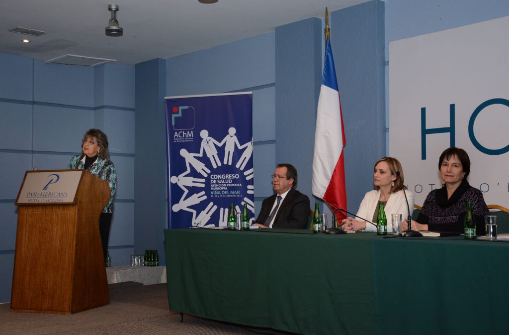 Imagen principal: Inauguración del Congreso Nacional de Salud Primaria Municipal en Viña del Mar fue encabezado  por  alcaldesa Virginia Reginato y Ministra del ramo