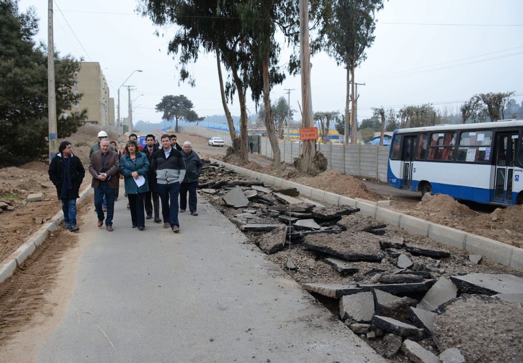 Imagen principal: Municipio de Viña del Mar mejora acceso principal a Reñaca Alto