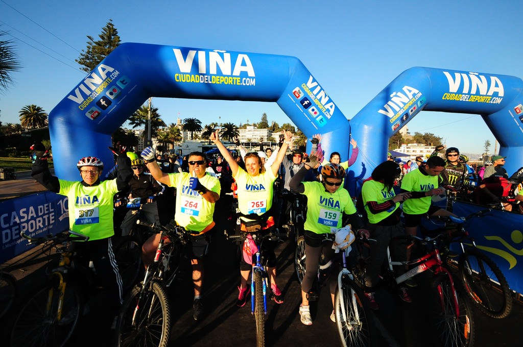 Con nuevo recorrido, Municipalidad de Viña del Mar realizará 2ª fecha de las cicletadas familiares 2015