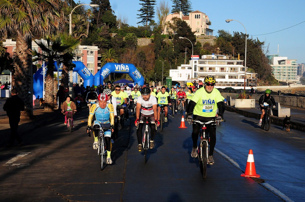 Sistema frontal obliga a suspender en Viña del Mar segunda Cicletada familiar