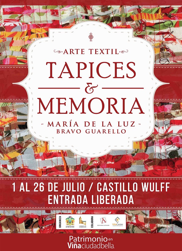 Municipalidad de Viña del Mar invita a visitar exposición “Tapices & Memoria”
