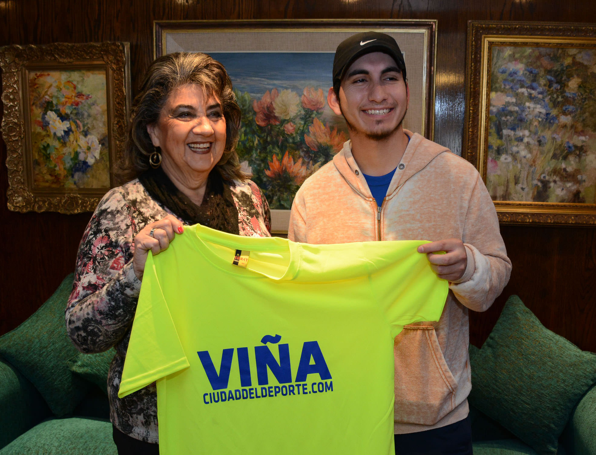 Joven deportista que participará en  Juegos Mundiales de olimpiadas especiales recibió apoyo de la Municipalidad de Viña del Mar