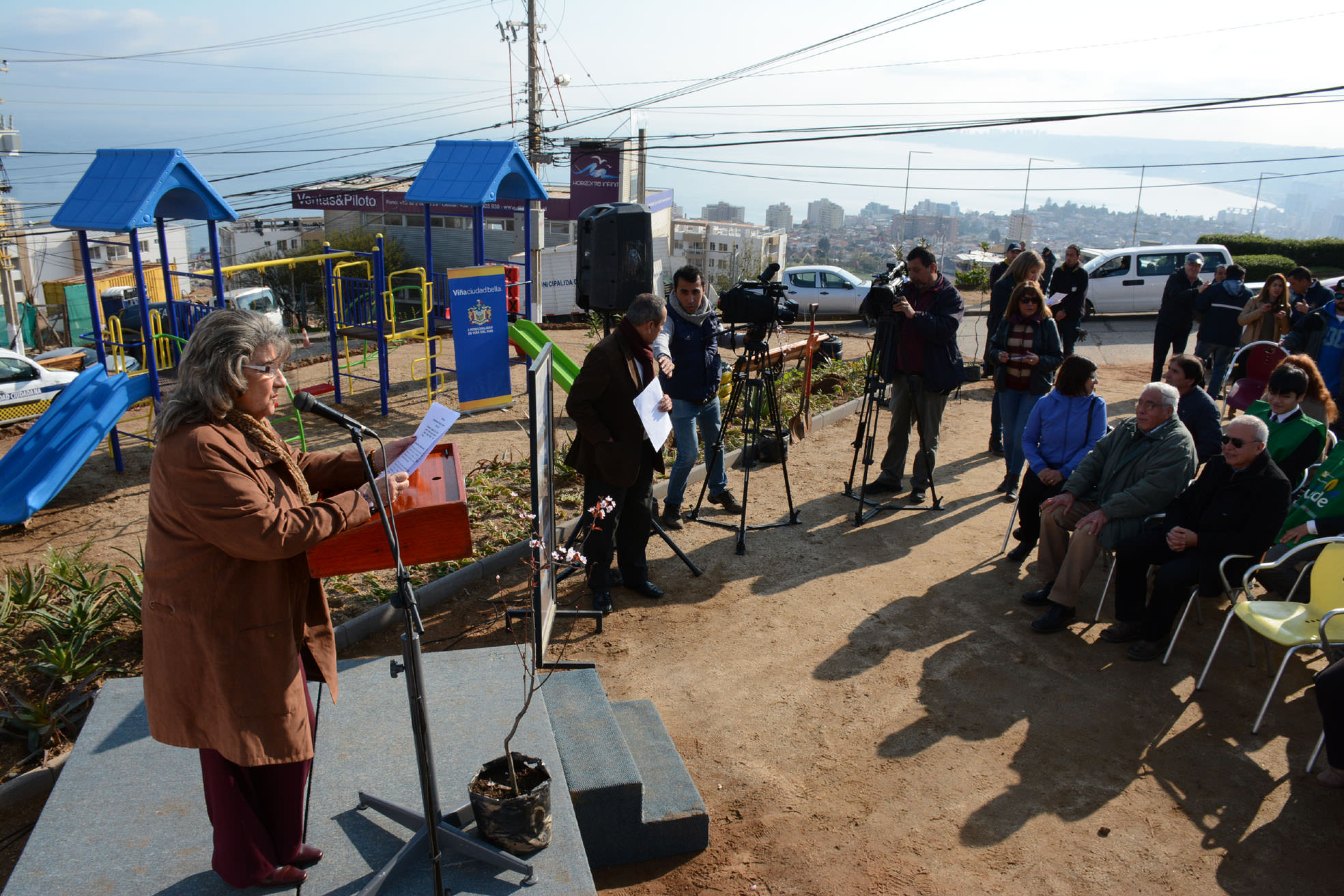 Municipalidad de Viña del Mar recupera microbasurales y los convierte en espacios públicos de recreación