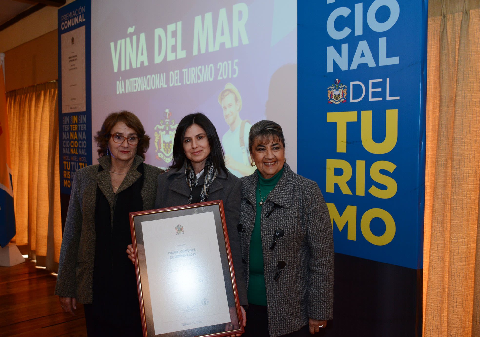 Municipalidad de Viña del Mar entregó distinciones en el Día Mundial del Turismo