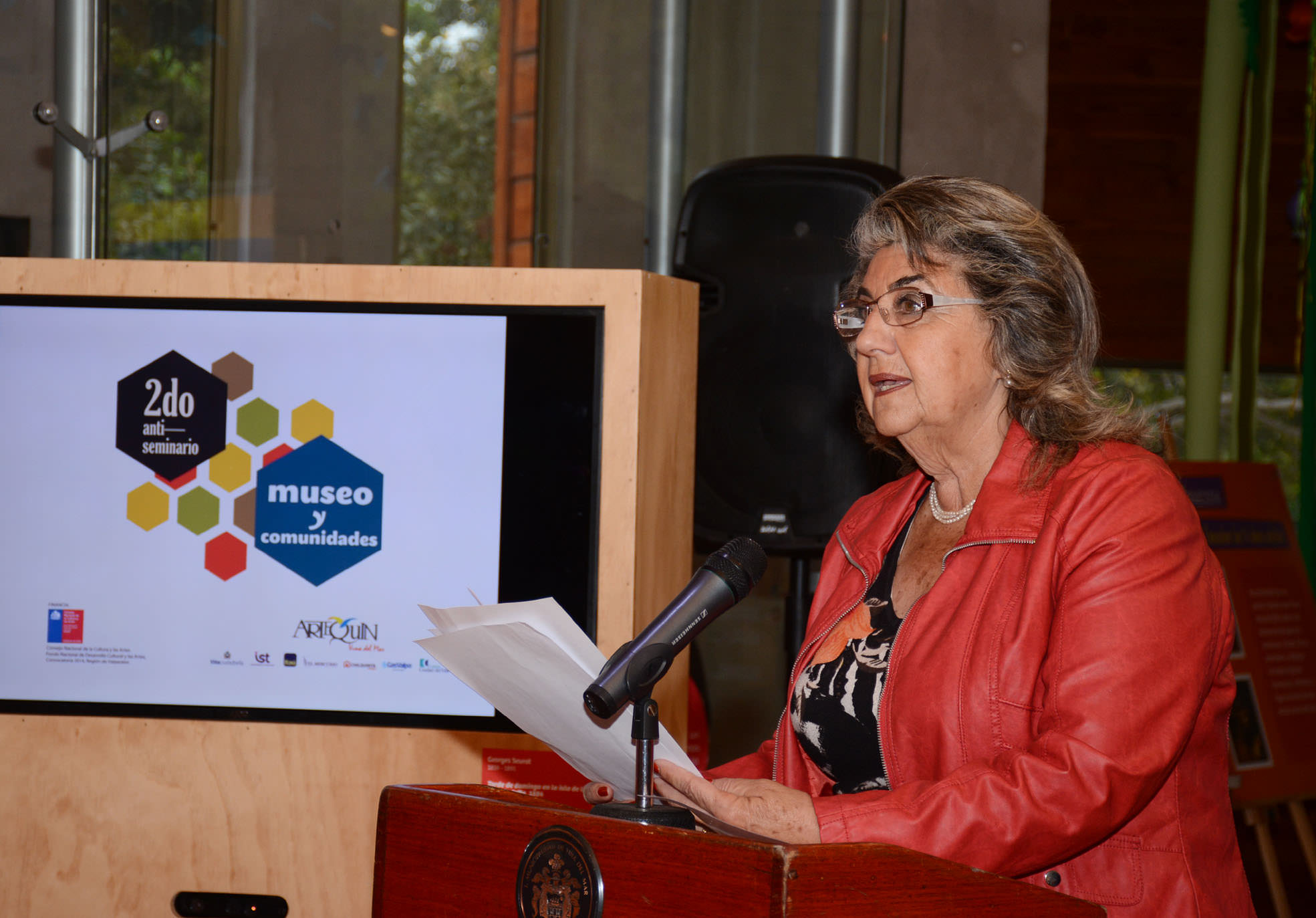 Profesores de toda la región participaron en anti seminario de arte y educación, el que fue inaugurado por alcaldesa Virginia Reginato