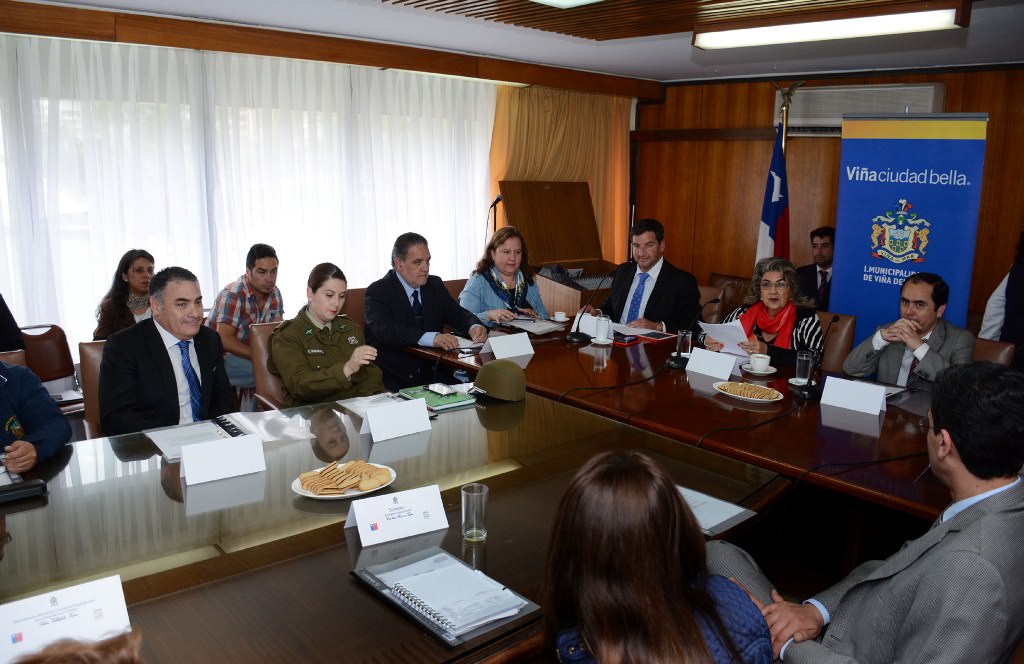 Consejo de seguridad pública de Viña del Mar presenta proyectos de intervención por más de $200 millones