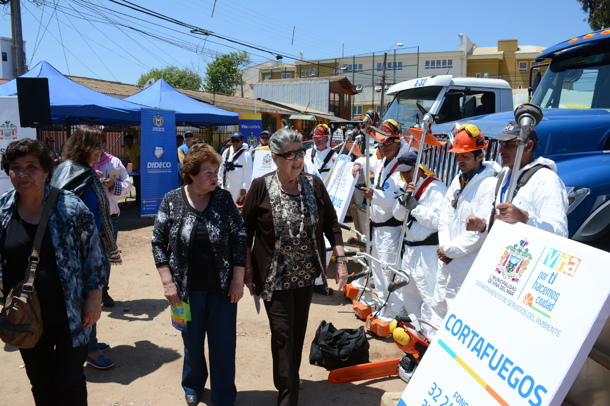 Municipio de Viña del Mar  implementa completo plan de gestión ambiental y aseo en espacios públicos en toda la comuna