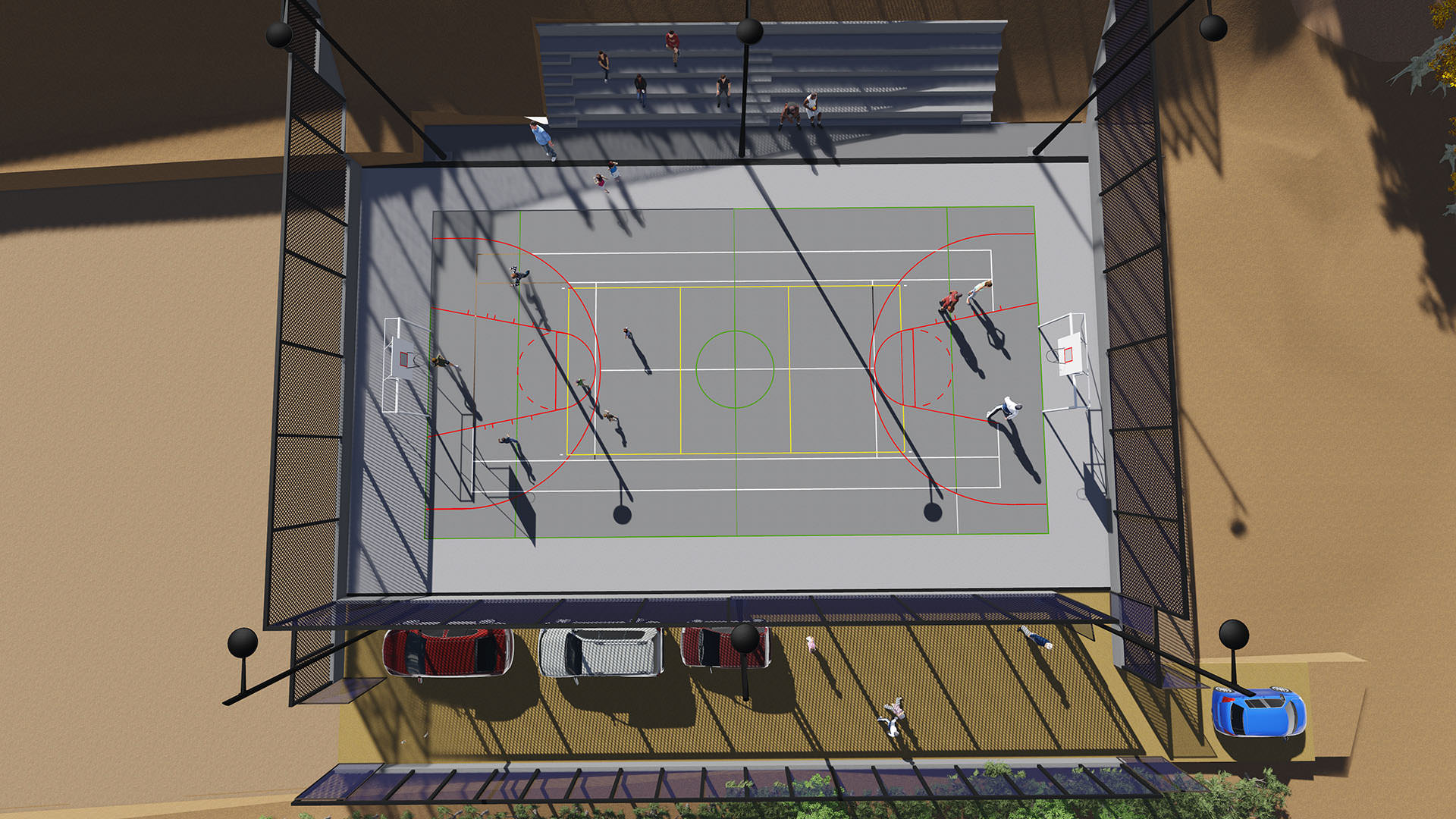 Municipio de Viña del Mar construirá multicancha en Villa Hermosa