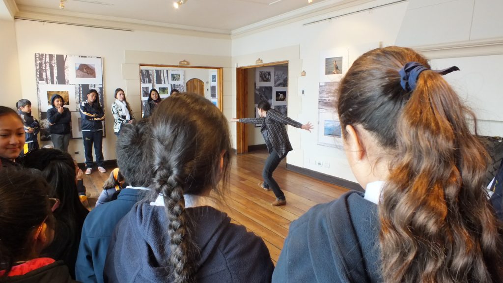 Imagen principal: Alumnos de Escuela Especial participan en taller del Programa de Educación Patrimonial PASOS