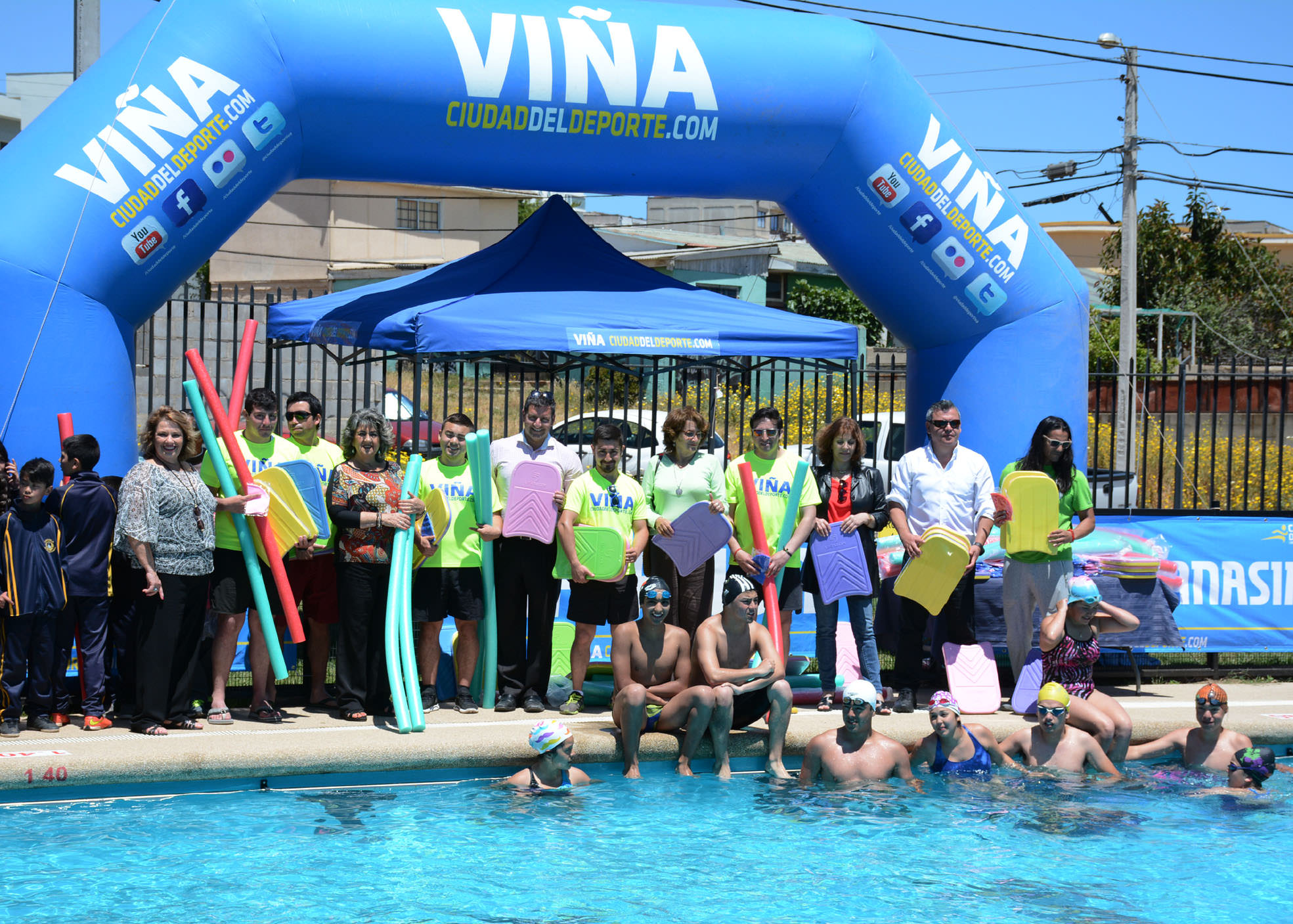 Municipio de Viña del Mar adelantó temporada de  piscinas 2015-2016