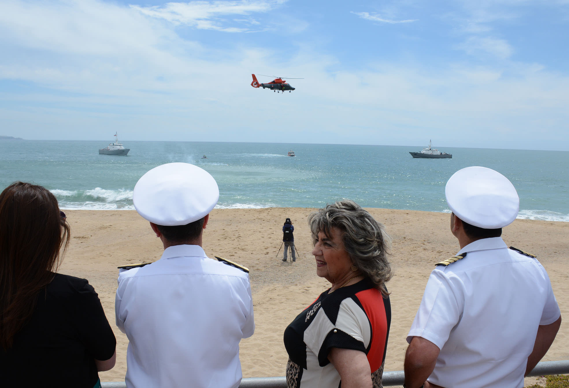 Con llamado al autocuidado se inauguró en Viña del Mar la  temporada de Playas 2015-2016