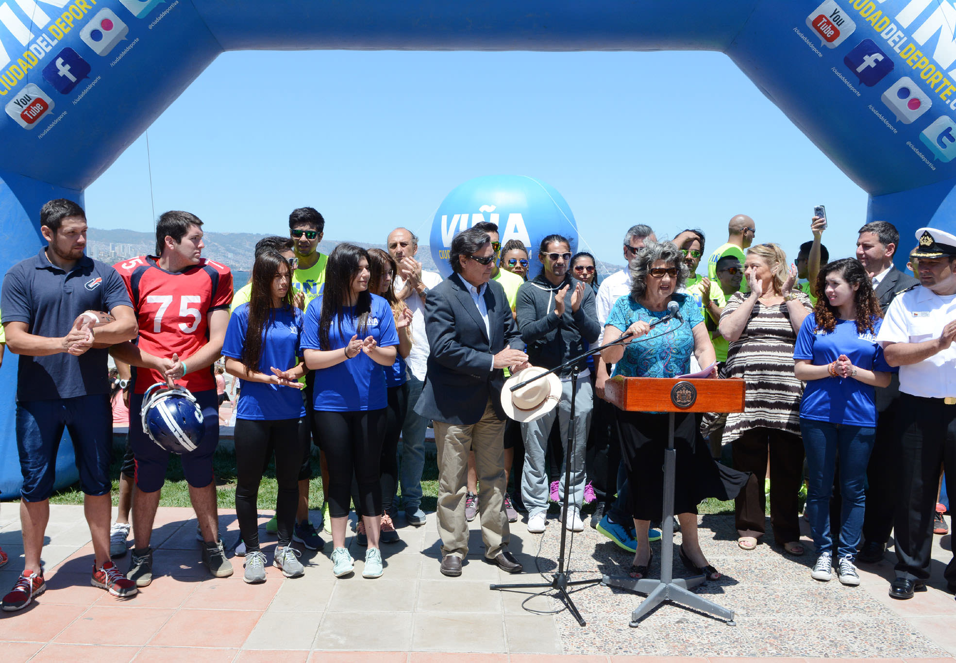 Playa del deporte en Viña del Mar se convierte en verdadero gimnasio al aire libre