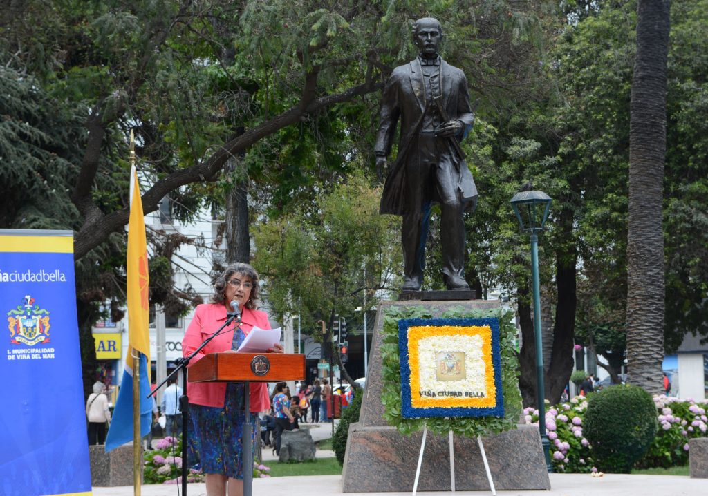 Imagen principal: Ceremonia de aniversario 141 de Viña del Mar fue encabezada por Alcaldesa Virginia Reginato