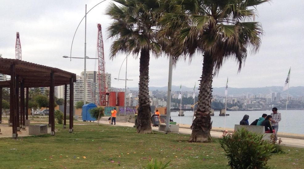 Municipio de Viña del Mar implementó efectivo plan de contingencia de limpieza de la ciudad