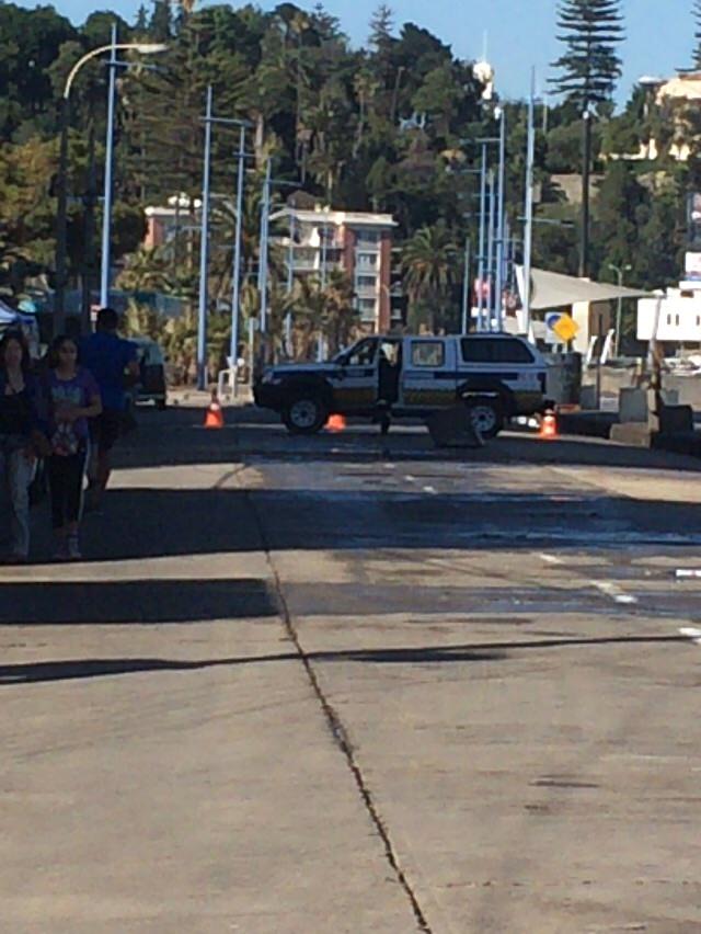 Llamado a la precaución y autocuidado, debido a intensas  marejadas realizó alcaldesa Virginia Reginato