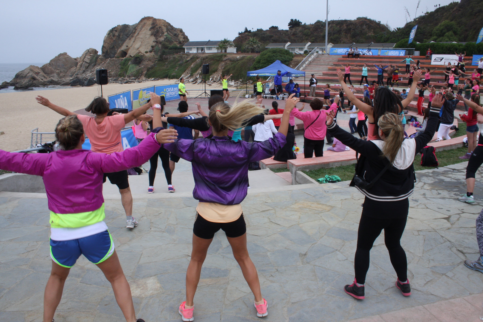 Cambios en su programación tendrán este lunes las actividades en anfiteatro de Playa del Deporte