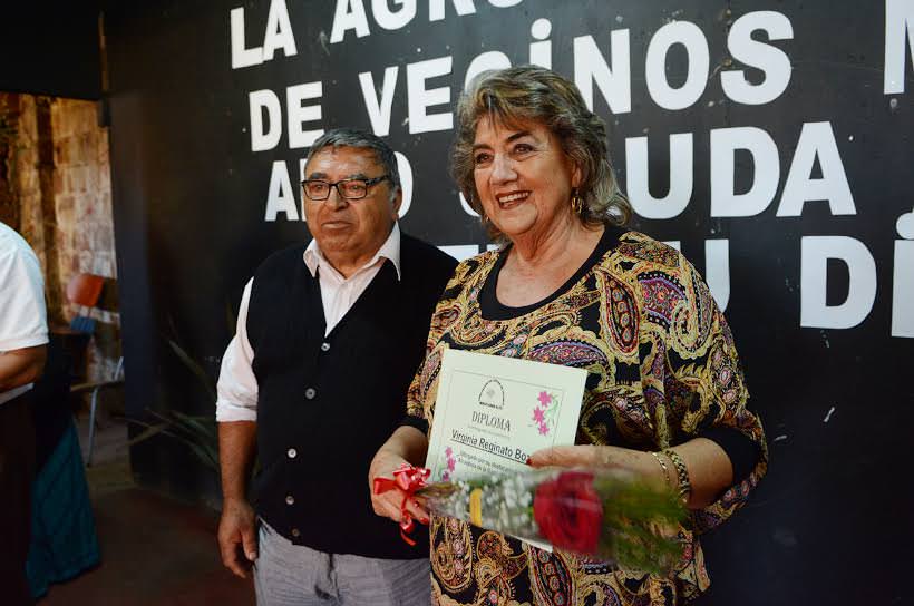 Sector de Miraflores Alto conmemoró el Día Internacional de la Mujer, em que se  distinguió a alcaldesa Virginia Reginato