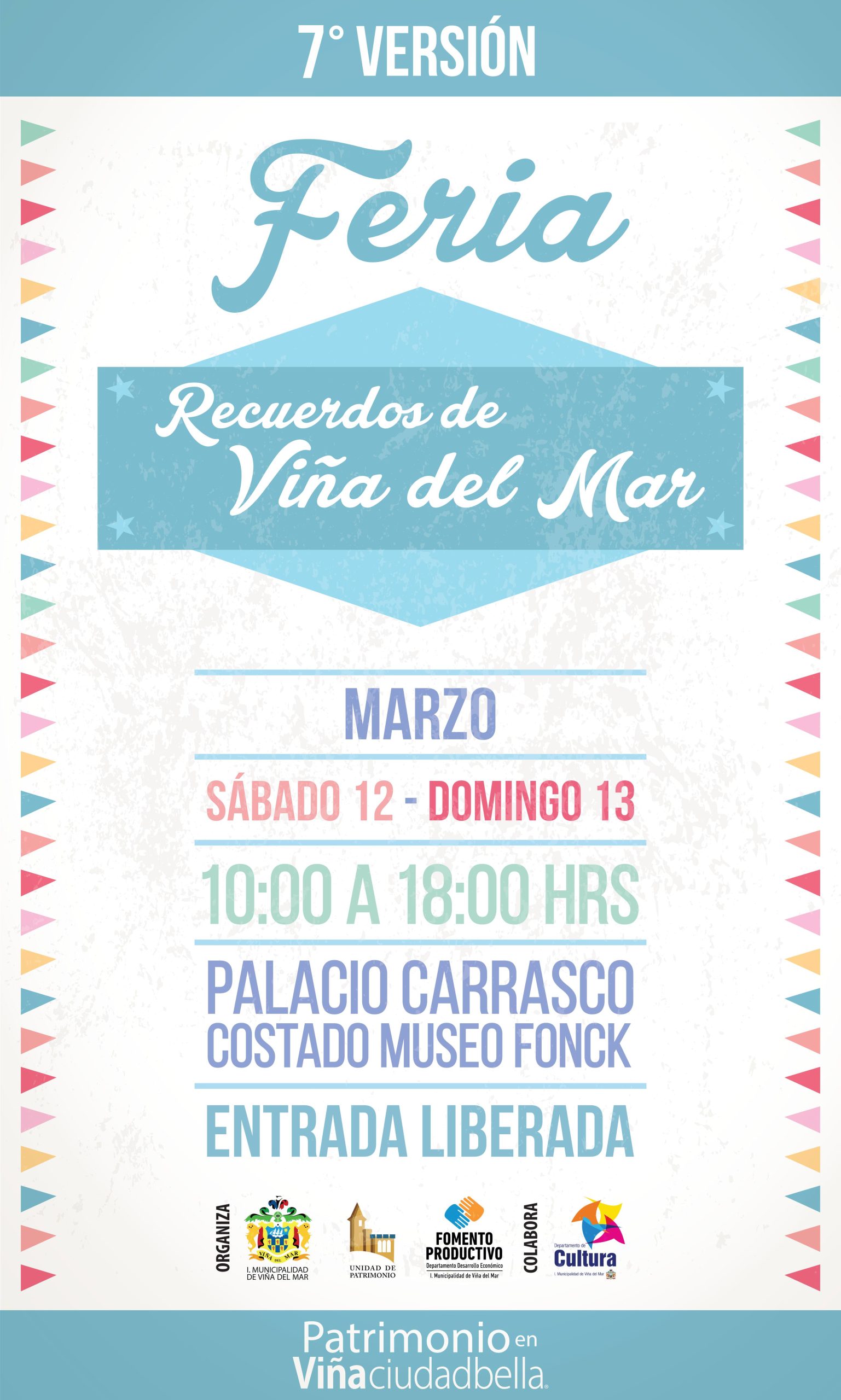 Municipalidad de Viña del Mar invitra a nueva jornada de la  Feria Recuerdos