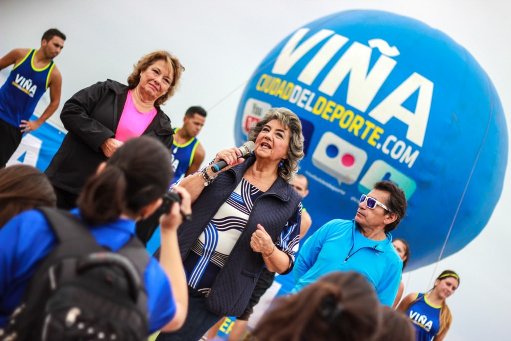Con  master class de zumba, en que participó alcaldesa Virginia Reginato, mujeres celebraron su día en Viña del Mar