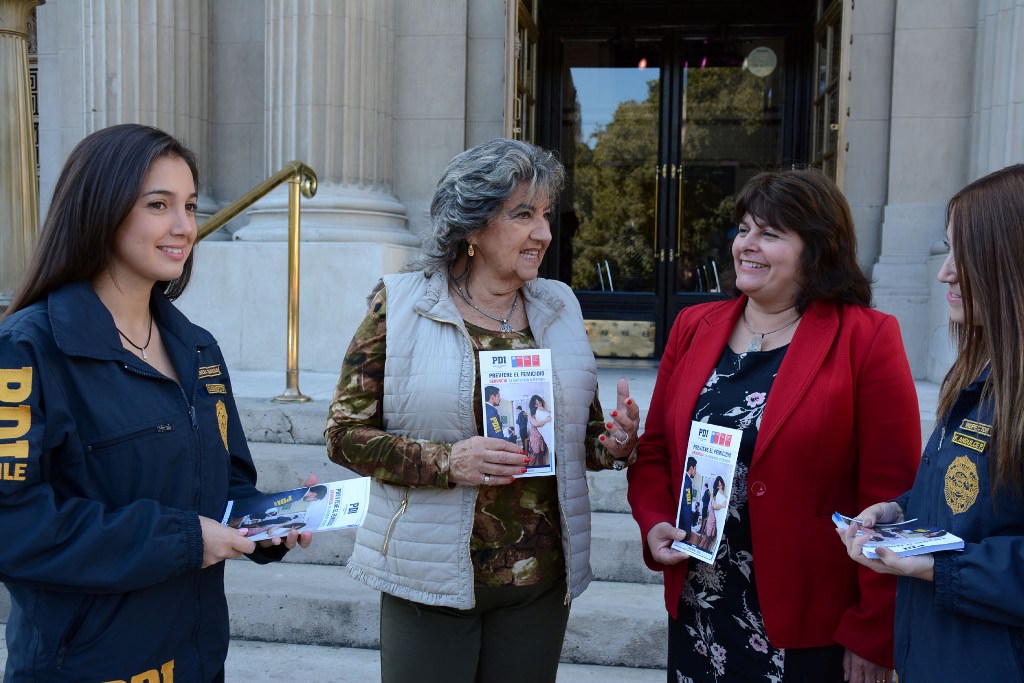 En Viña del Mar se realizó jornada informativa para prevenir el femicidio