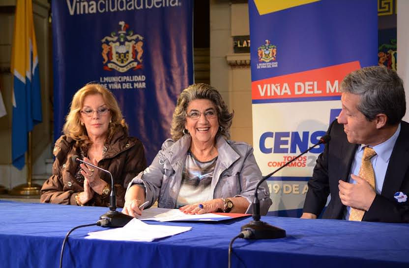 Comisión comunal para el Censo 2017 en Viña del Mar es presidida por alcaldesa Virginia Reginato