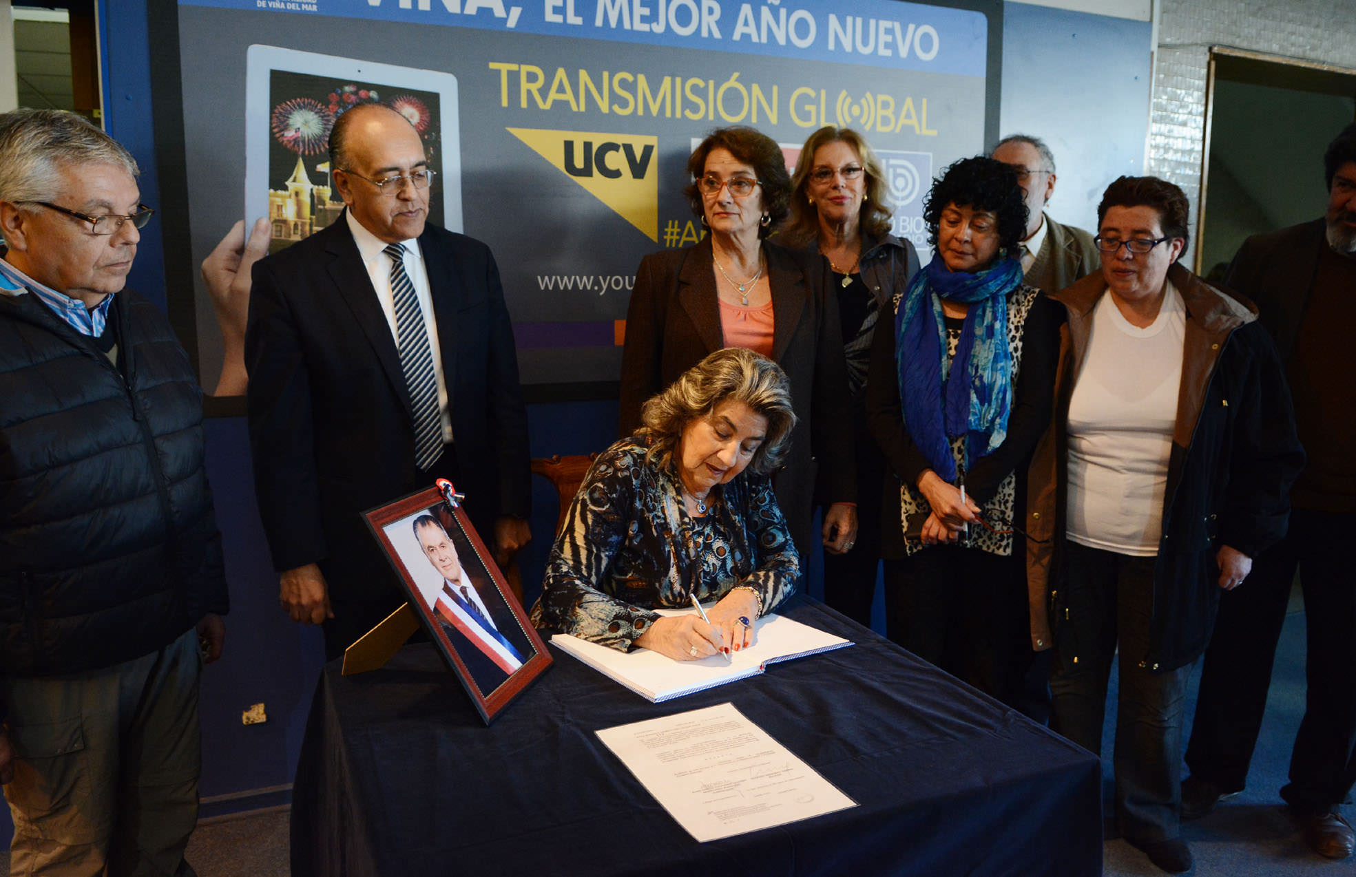 Municipio de Viña del Mar dispone libro de condolencias por fallecimiento del ex Presidente Patricio Aylwin