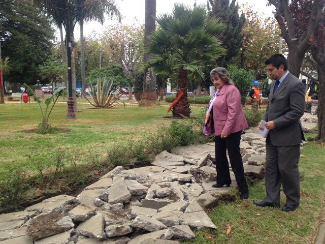 Millonaria inversión en reparación de aceras ejecuta municipio de Viña del Mar