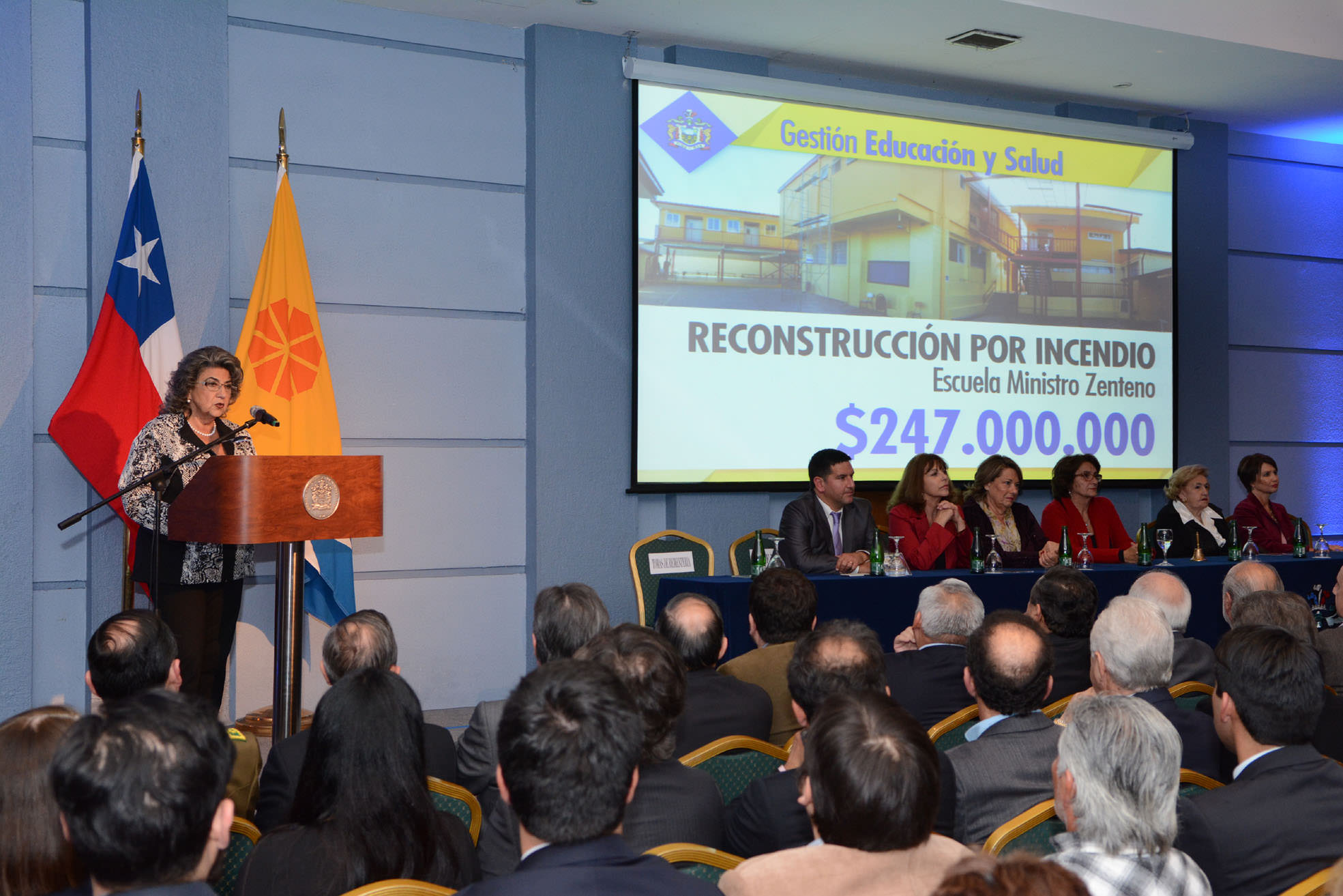 Sello realizador destacó alcaldesa Virginia Reginato al rendir Cuenta Pública municipal de 2015