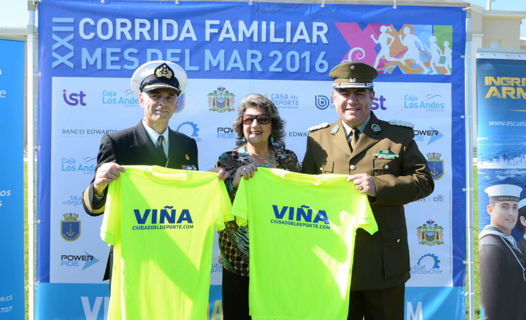 Imagen principal: Armada de Chile y Municipalidad de Viña del Mar invitan a participar en Corrida Mes del mar 2016