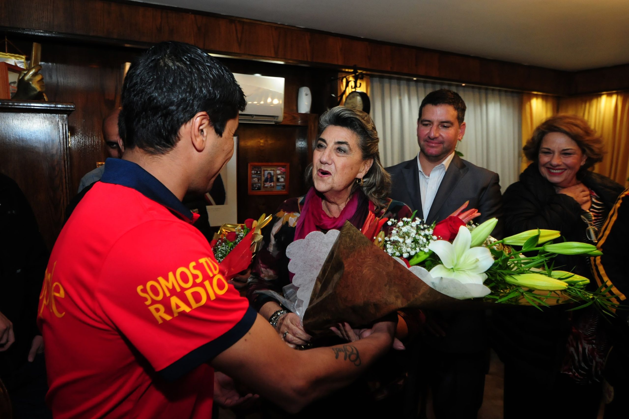 Club Unión Glorias Navales recibió  apoyo de alcaldesa Virginia Reginato para final de Copa de Campeones