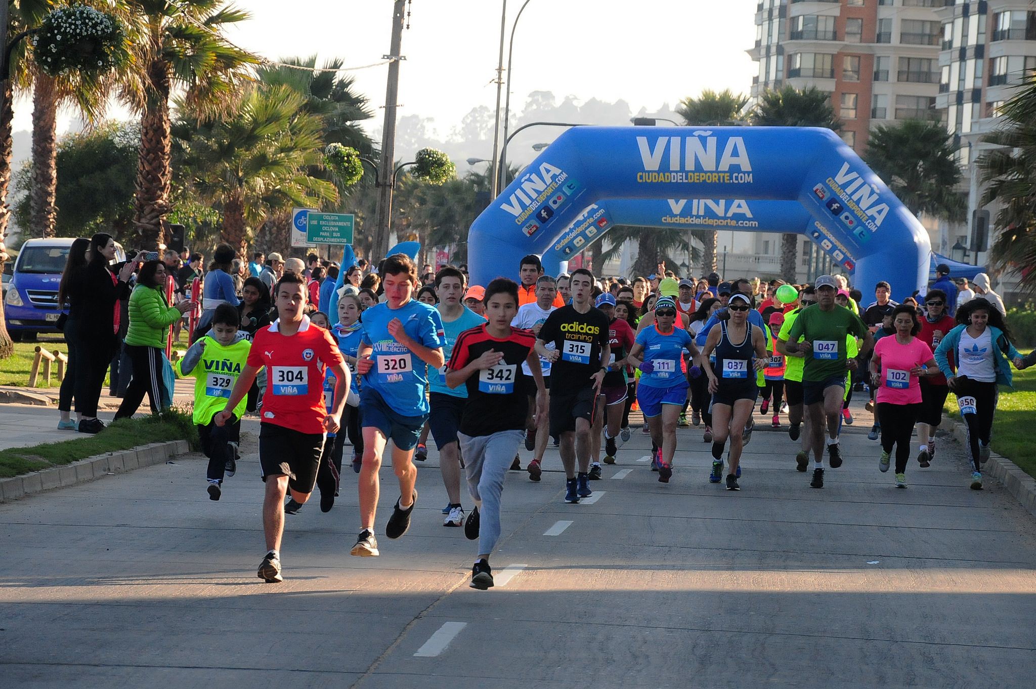 Municipio de Viña del Mar invita a segunda fecha de las corridas familiares “Corre por tu salud”