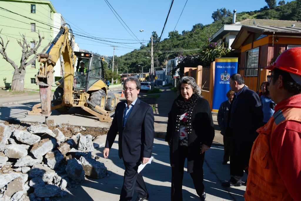 Imagen principal: Municipio de Viña del Mar invierte $30 millones en mejoramiento de calzada en barrio de Limonares