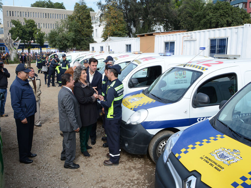 Alcaldesa Virginia Reginato, programa seguridad ciudadana