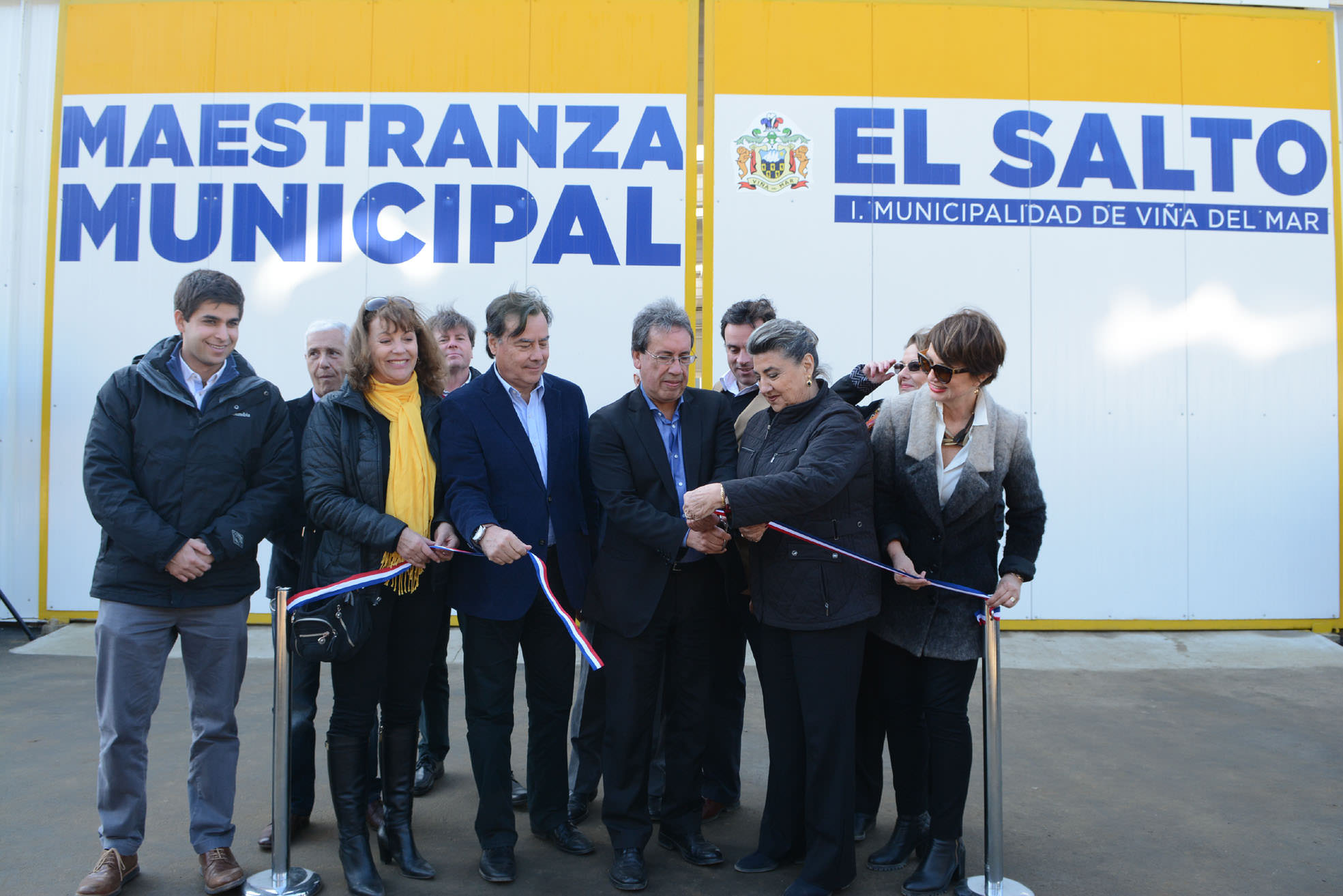 Nueva Maestranza municipal  inauguró alcaldesa Virginia Reginato, la que traerá beneficios a los habitantes de Viña del Mar