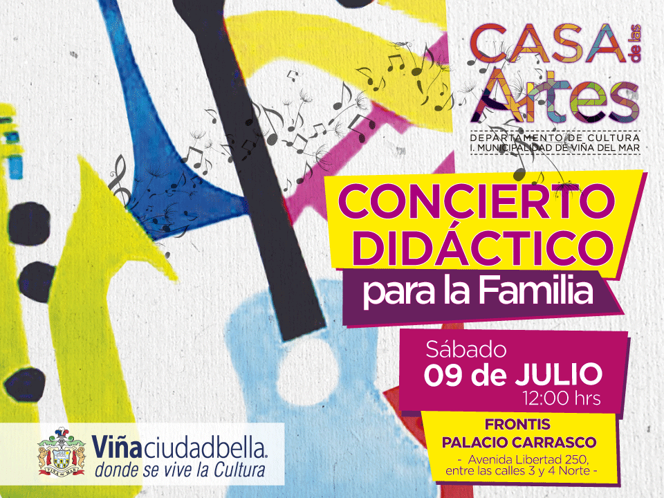 Municipio de Viña del Mar invita a participar de nuevo concierto didáctico