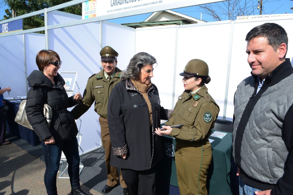 Imagen principal: Municipio de Viña del Mar continúa difundiendo la organización de vecinos para prevenir delitos