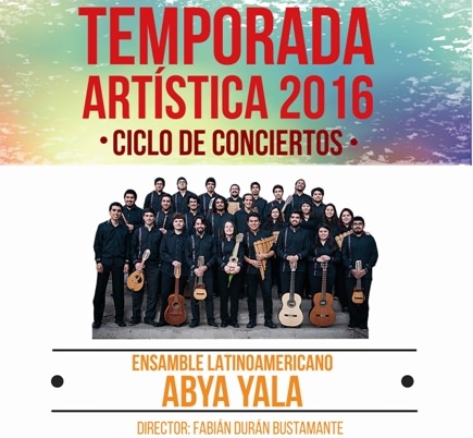 Municipalidad de Viña del Mar invita a concierto de Ensamble Latinoamericano ABYA YALA de la UPLA