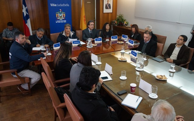 Fenómeno de marejadas en borde costero analizó Mesa Técnica de prevención de riesgos y emergencias de Viña del Mar