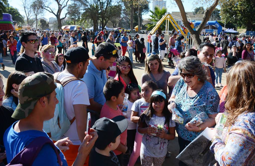 Miles de pequeños participaron en la clausura del Mes del niño organizada por la Municipalidad de  Viña del Mar