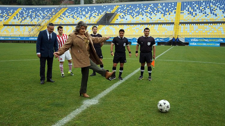 En  estadio Sausalito de Viña del Mar, alcaldesa Virginia Reginato dio el vamos a juegos ODESUP 2016