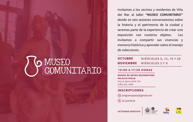 A inédito taller de Museo Comunitario convoca municipio de Viña del Mar