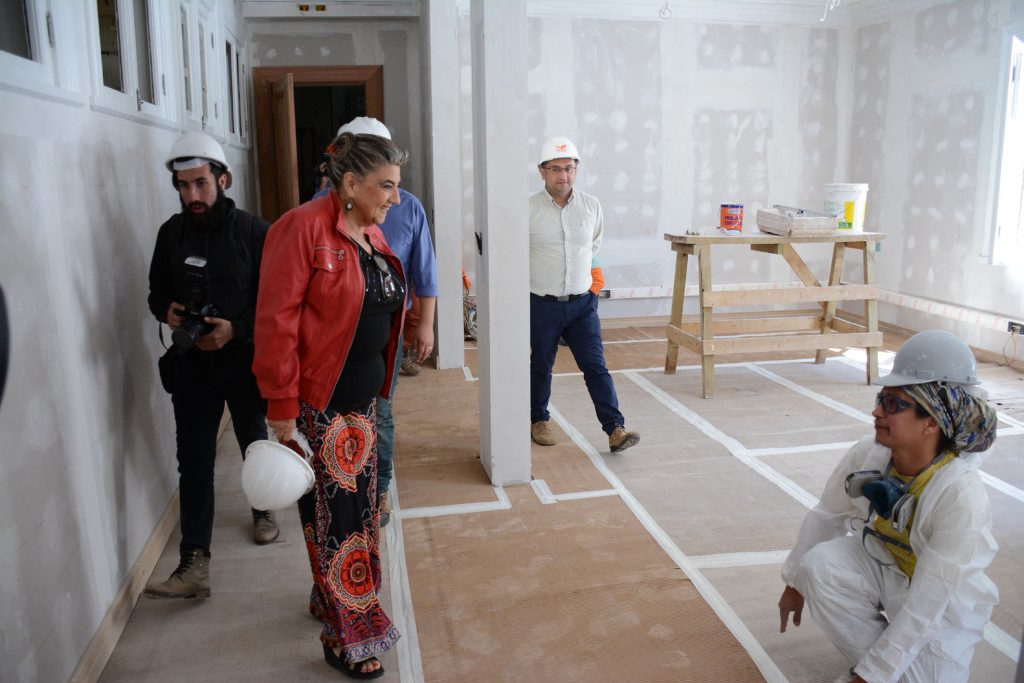 Imagen principal: OBRAS DE RESTAURACIÓN DEL PALACIO VERGARA PRESENTAN UN 30% DE AVANCE