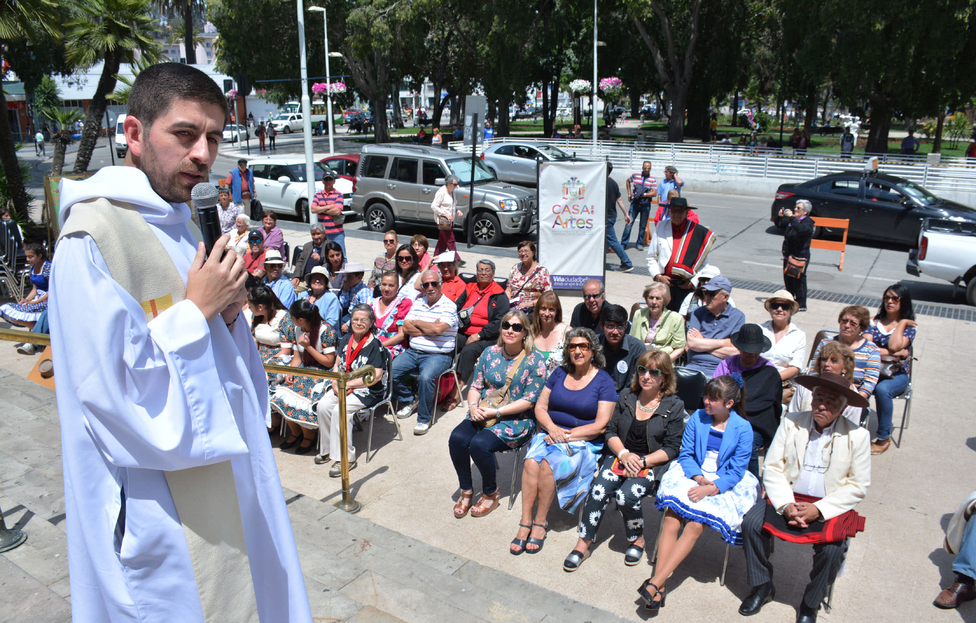 Misa Navideña a la Chilena encabezó alcaldesa Virginia Reginato