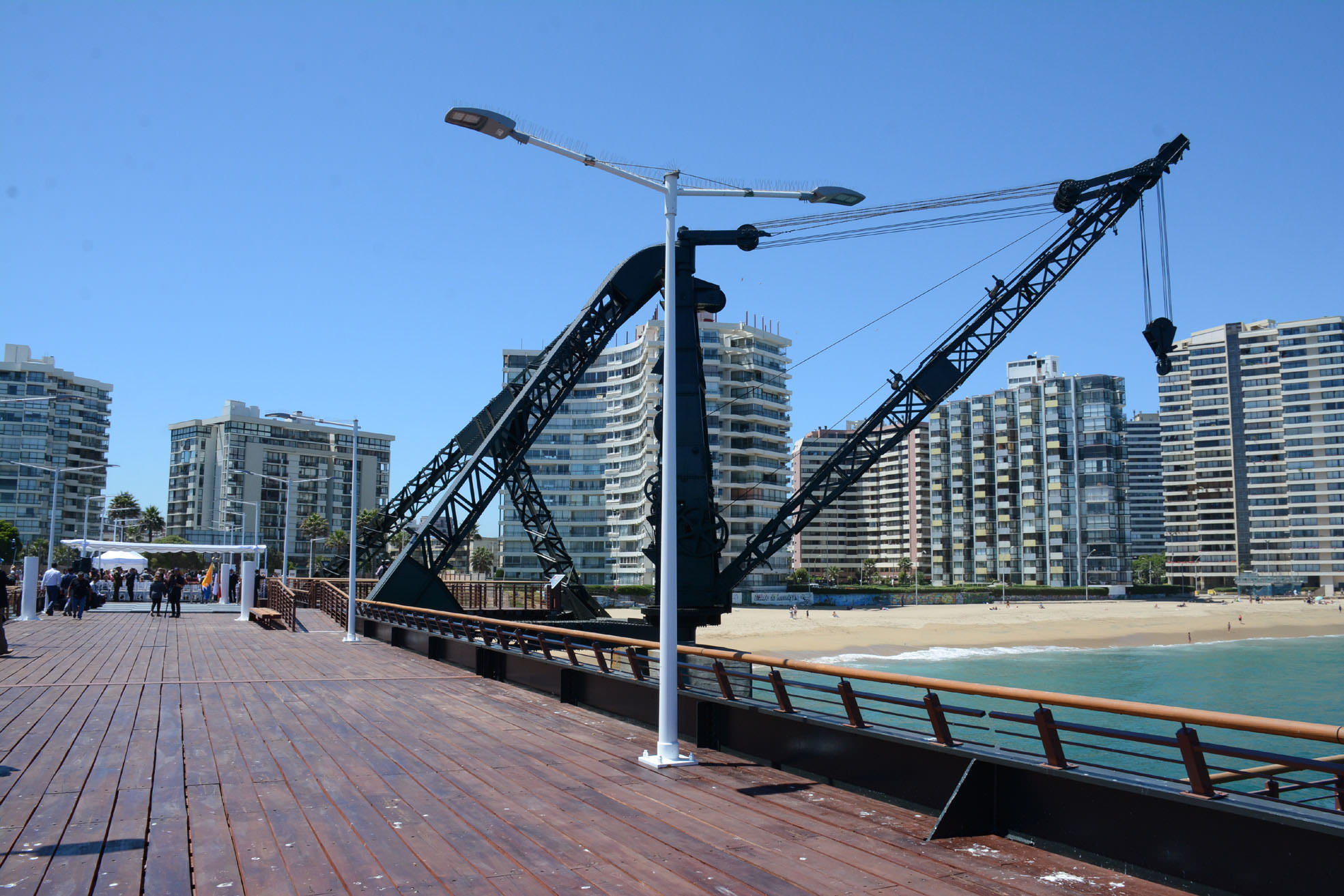 Municipio de Viña del Mar informa de cierre de Muelle Vergara, estacionamientos del borde costero y Av. Perú para  Año Nuevo