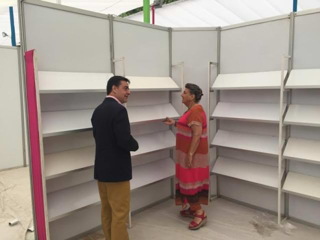 Preparativos para 35ª Feria Internacional del Libro de Viña del Mar inspeccionó alcaldesa Virginia Reginato